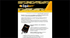 Desktop Screenshot of equibatt.com